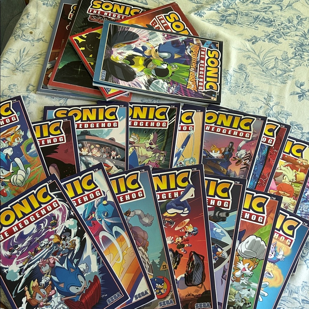 Sonic the Hedgehog Comic Book Collection